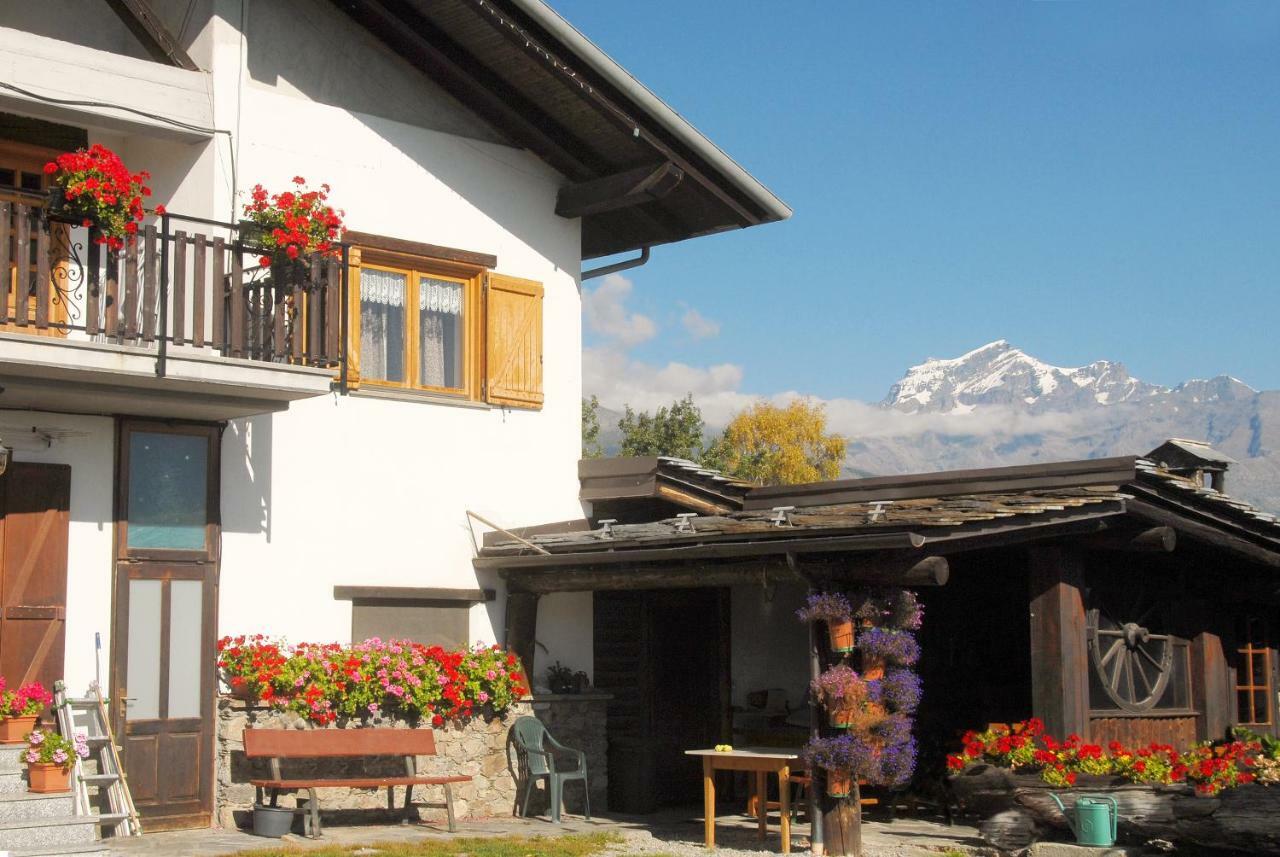 Agriturismo Plan D'Avie Aosta Dış mekan fotoğraf